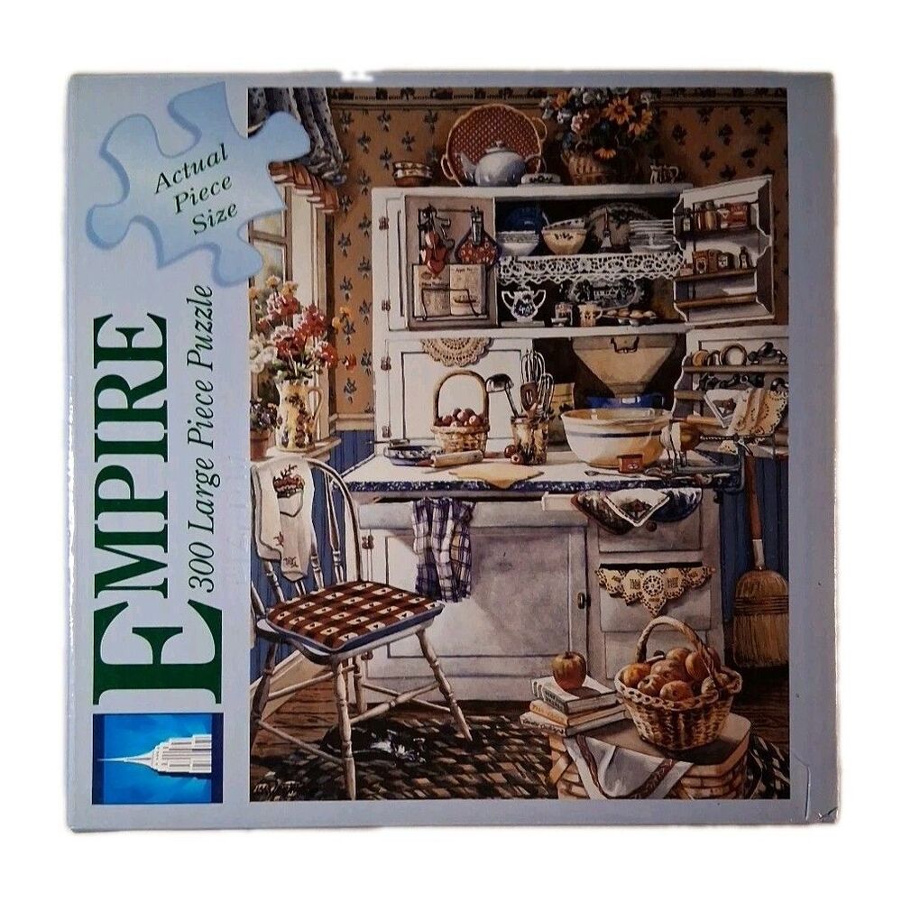 Empire 300 Large Pc Puzzle 'Grandma's Kitchen' Complete